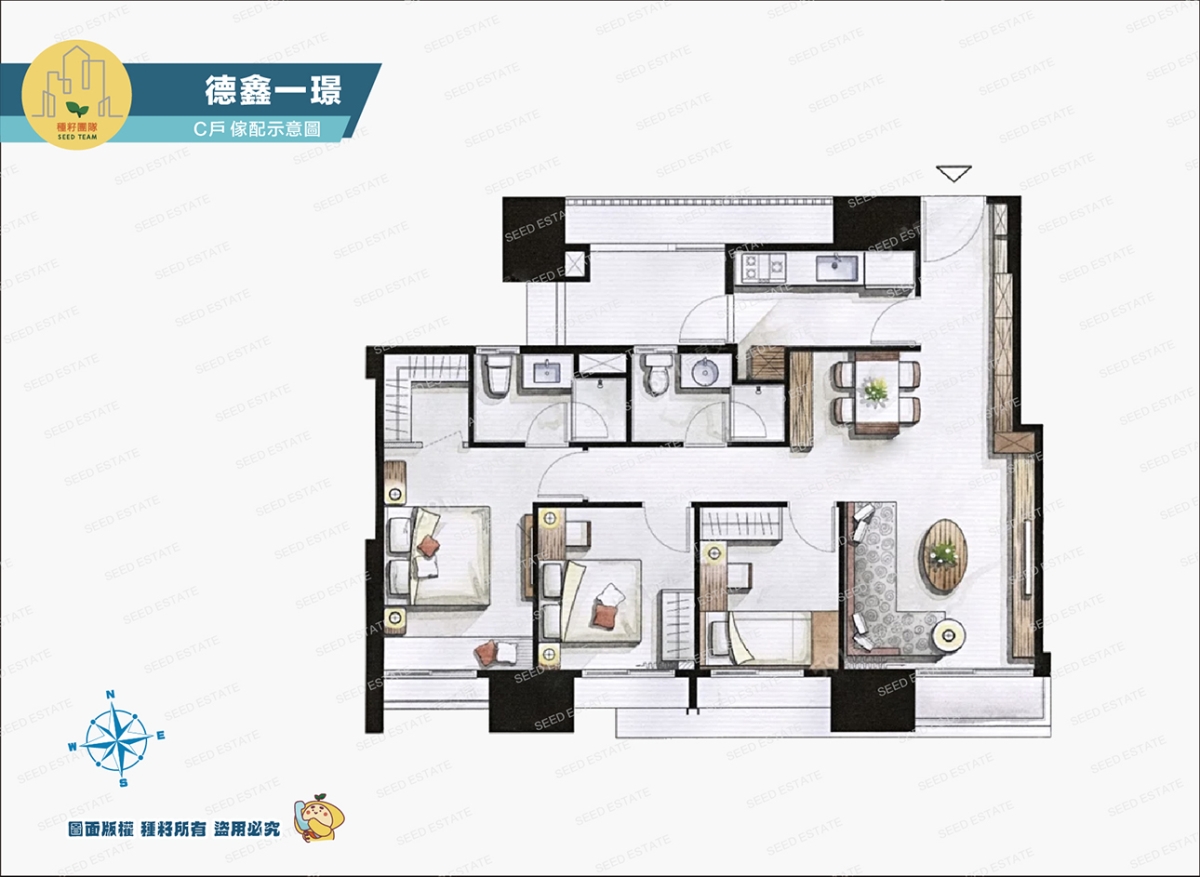 德鑫一璟｜北屯區建案｜種籽團隊