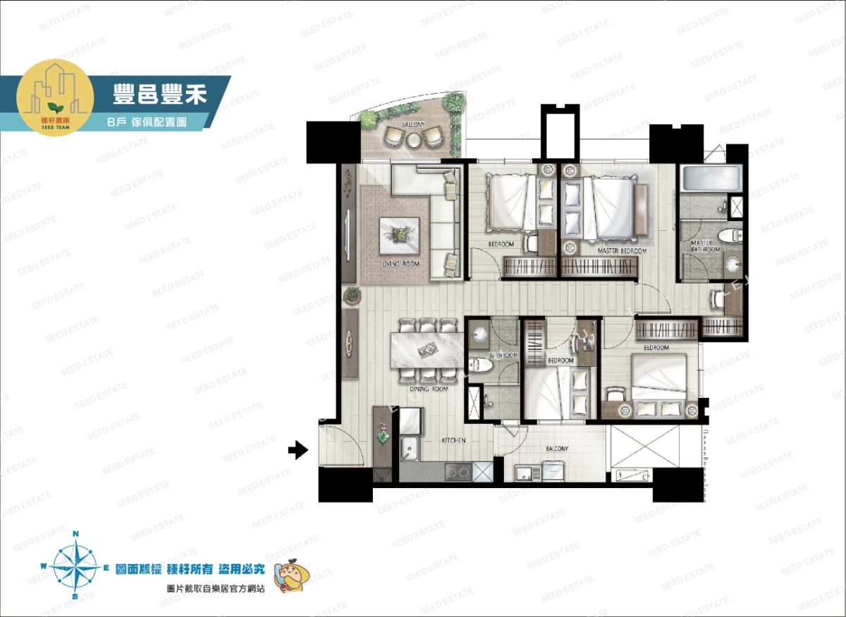 豐邑豐禾｜十四期重劃區｜種籽團隊