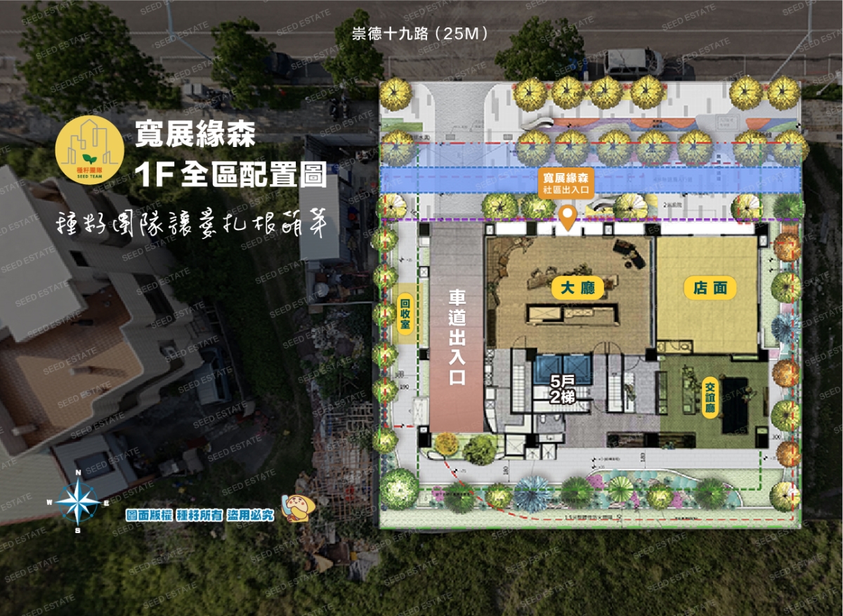 寬展 緣森｜十四期重劃區｜種籽團隊