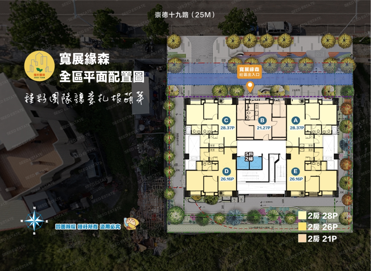 寬展 緣森｜十四期重劃區｜種籽團隊