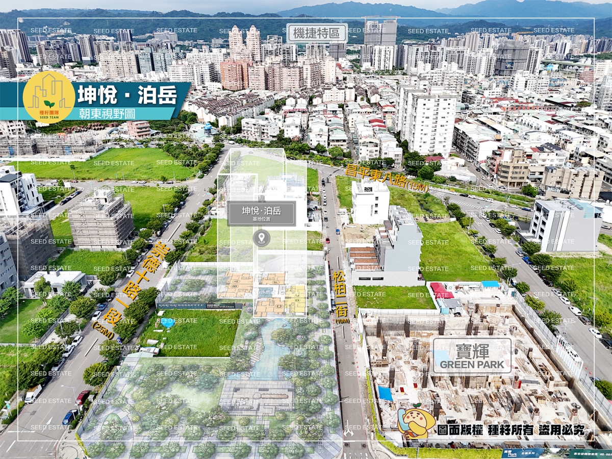 坤悅泊岳朝東視野圖-種籽團隊