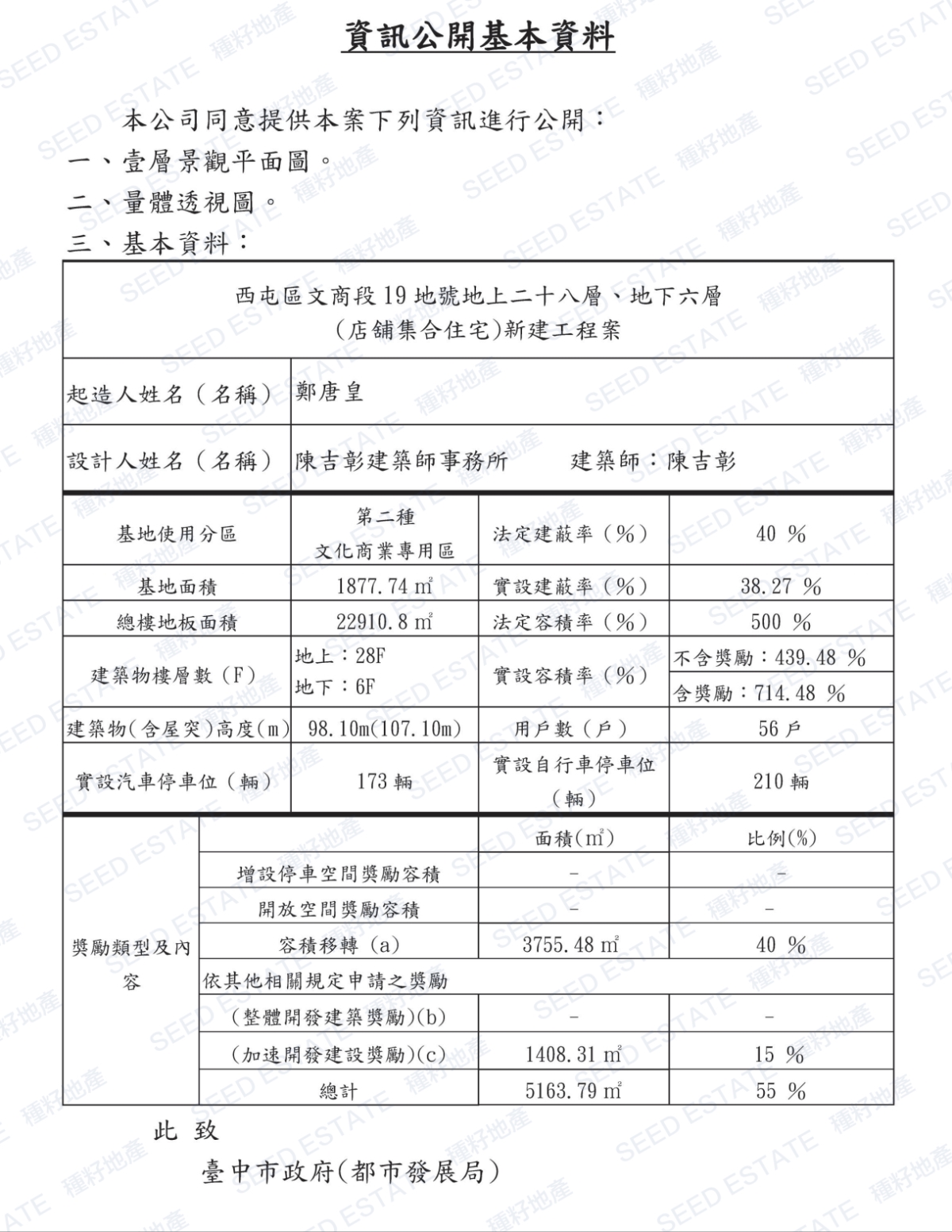 水湳文商段-第19、20地號-鉅虹建設｜種籽團隊｜水湳經貿園區