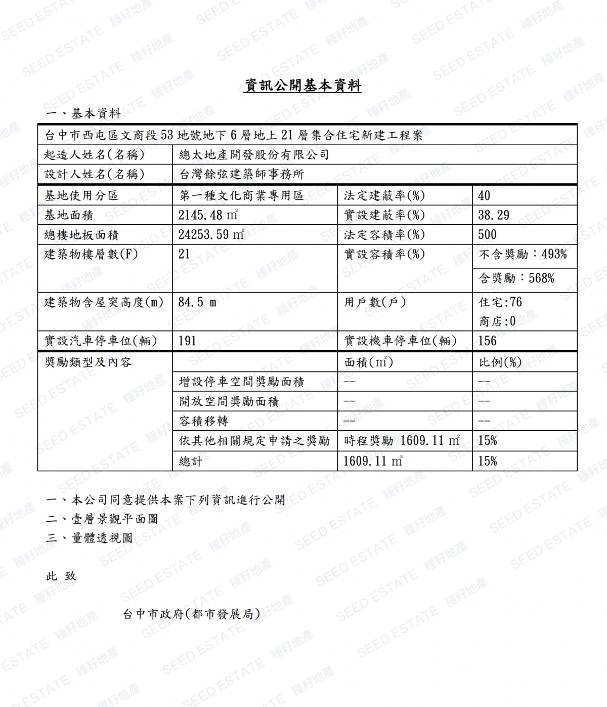 水湳文商段-第53地號-總太建設｜種籽團隊｜水湳經貿園區