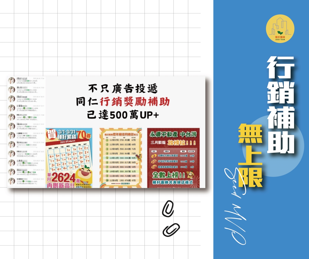 房仲資源、房仲品牌資源、種籽後勤、不動產秘書、房仲推薦、房仲秘書、行政秘書、行銷秘書、房屋動態攝影