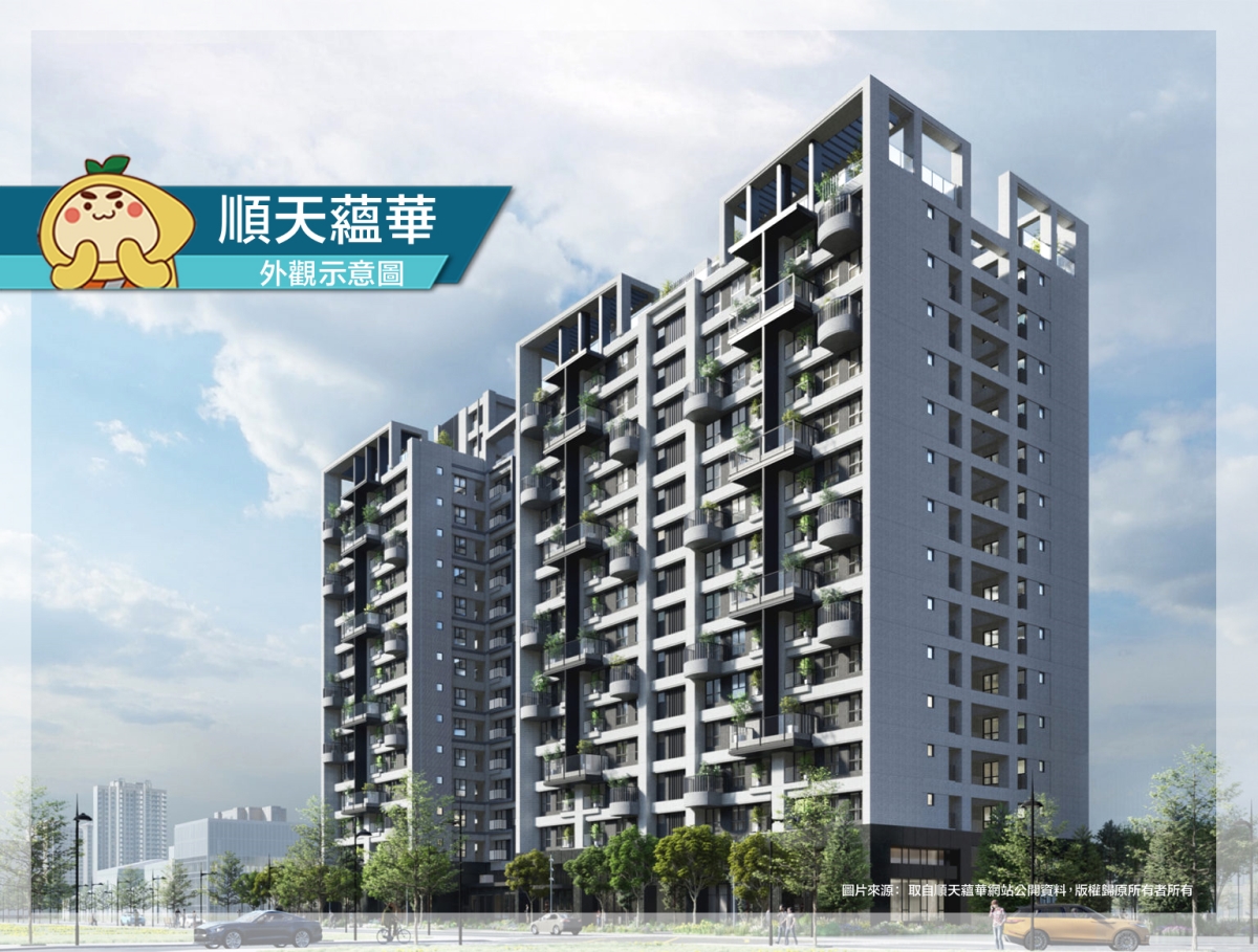 順天蘊華｜外觀示意圖
