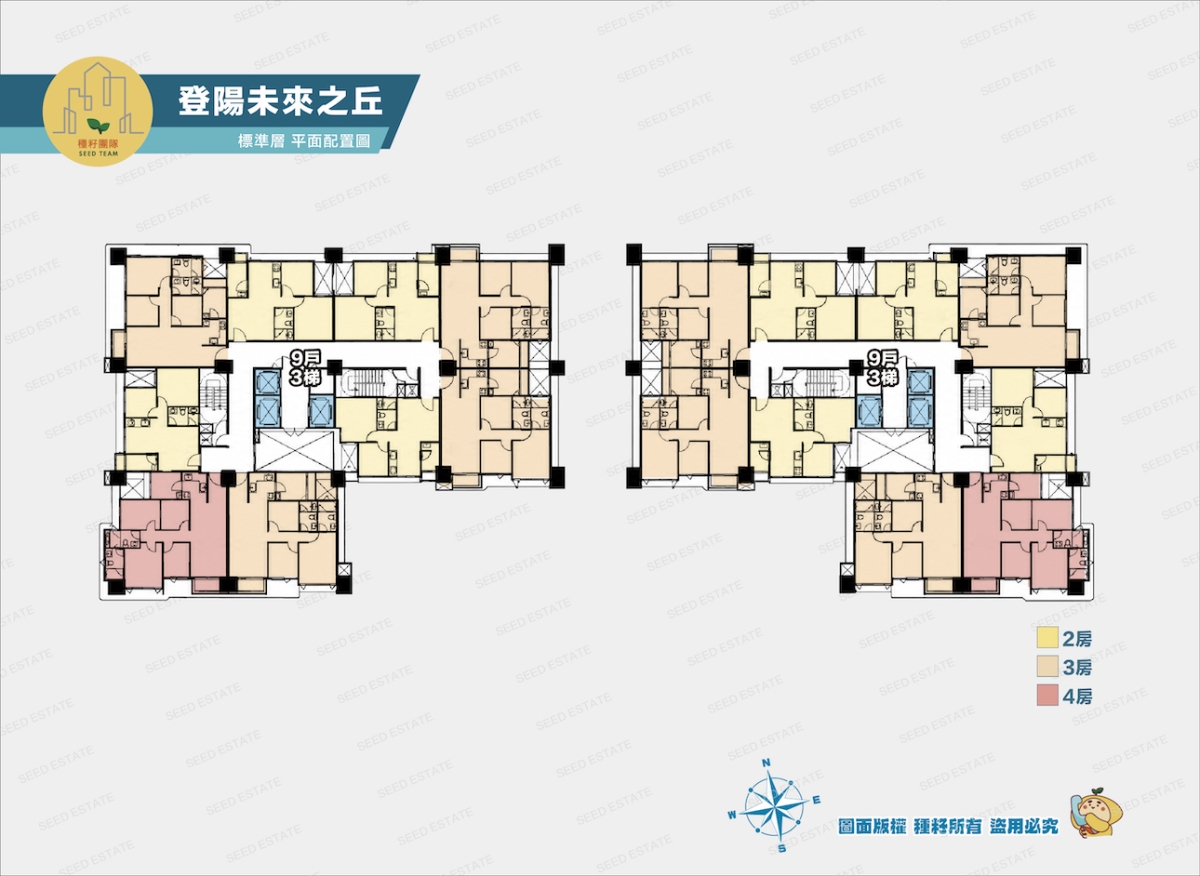 登陽未來之丘｜烏日高鐵特區新建案｜三鐵共構2-4房｜種籽團隊